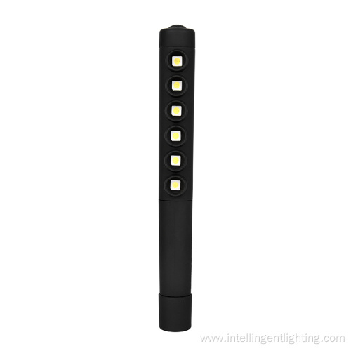 Portable 6 LED SMD Pen Light With Magnet